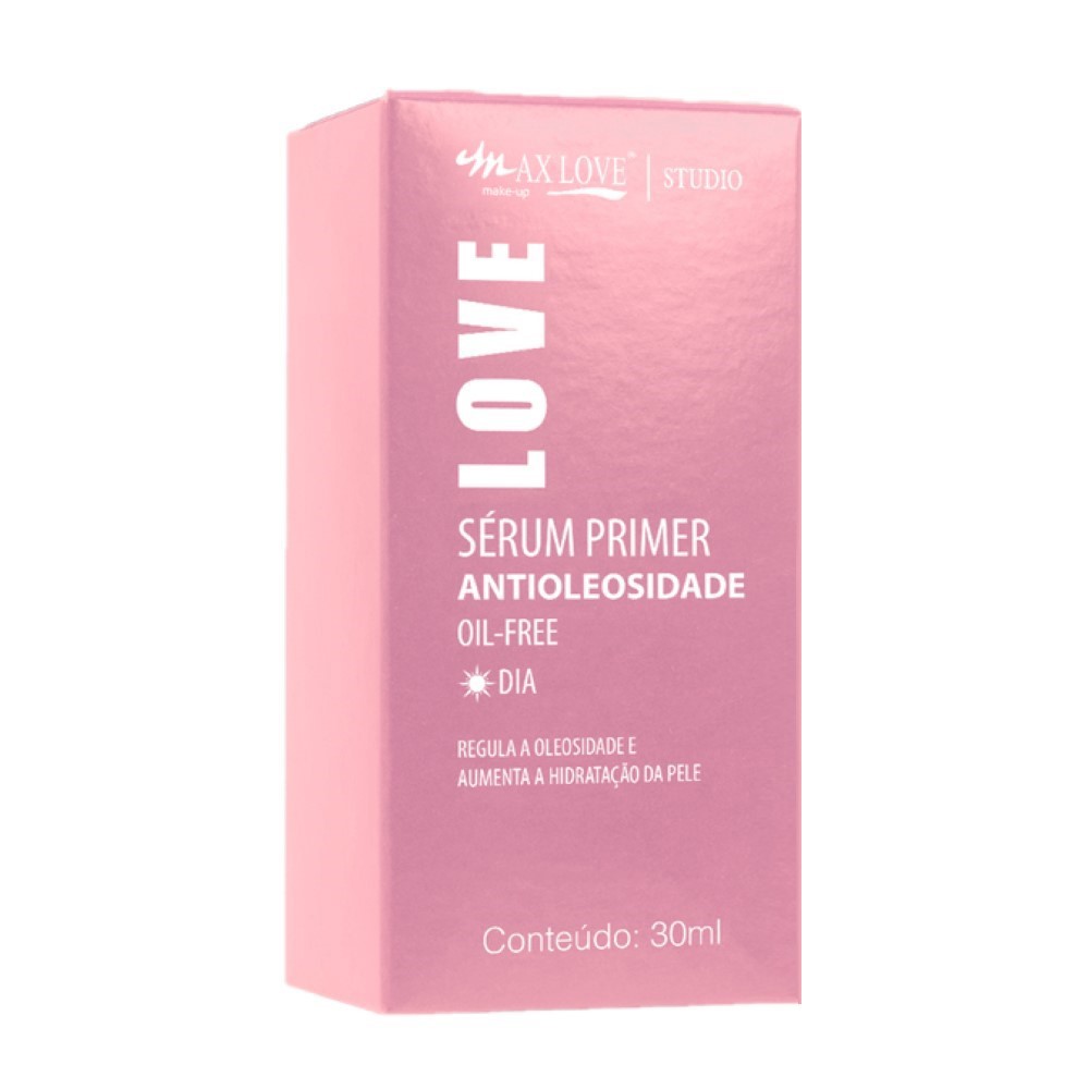 Max Love - Serum Primer Antioleosidade - UNIT - Distribuidora JCF