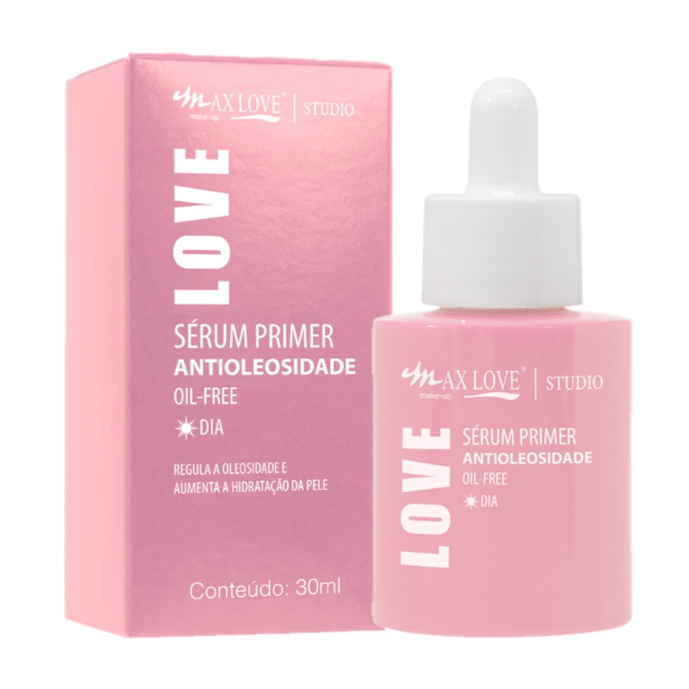 Max Love - Serum Primer Antioleosidade - UNIT - Distribuidora JCF