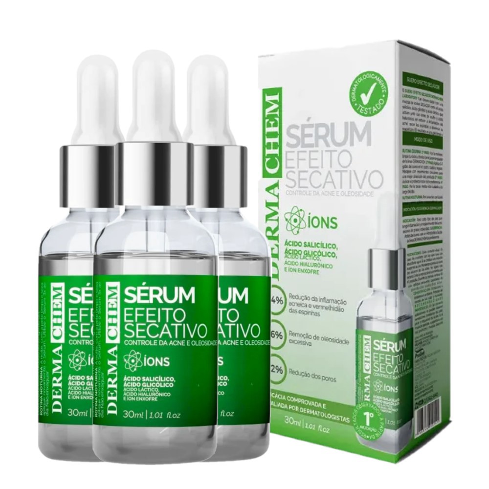 Dermachem - Serum Efeito Secativo 6724 - 6 Und - Distribuidora JCF