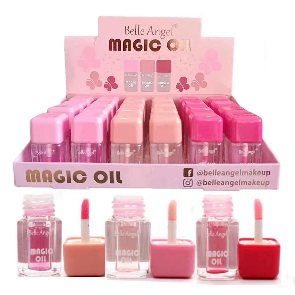 Belle Angel - Lip Magic Oil B138 - 24 Und - Distribuidora JCF