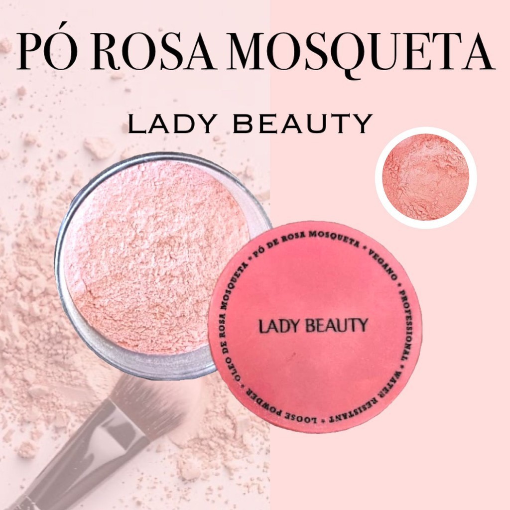 Lady Beauty - Po Solto Rosa Mosqueta LB27 - Distribuidora JCF