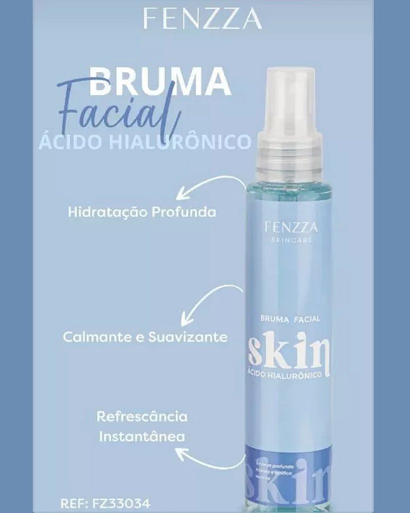 Fenzza - Bruma Skin Acido Hialuronico Vegano FZ33034 ( Validade