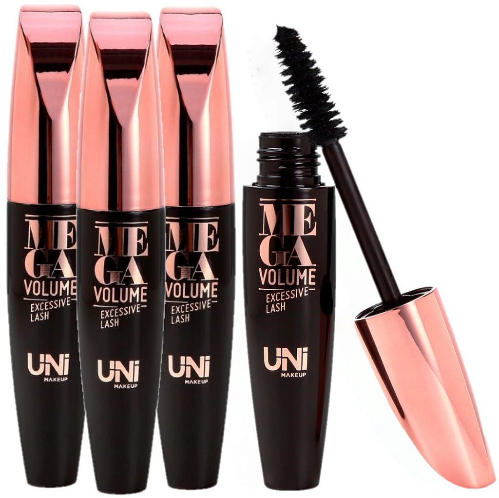 Uni Makeup - Mascara de Cilios Mega Volume UN106DS - 6 Und