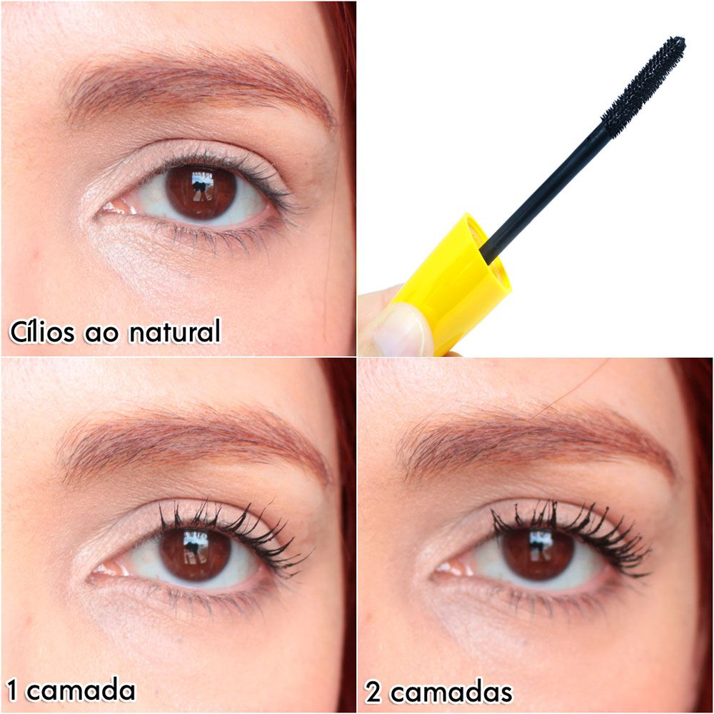 Mascara de Cilios Volume Extra Fenzza MA73 - Display C/24 unid