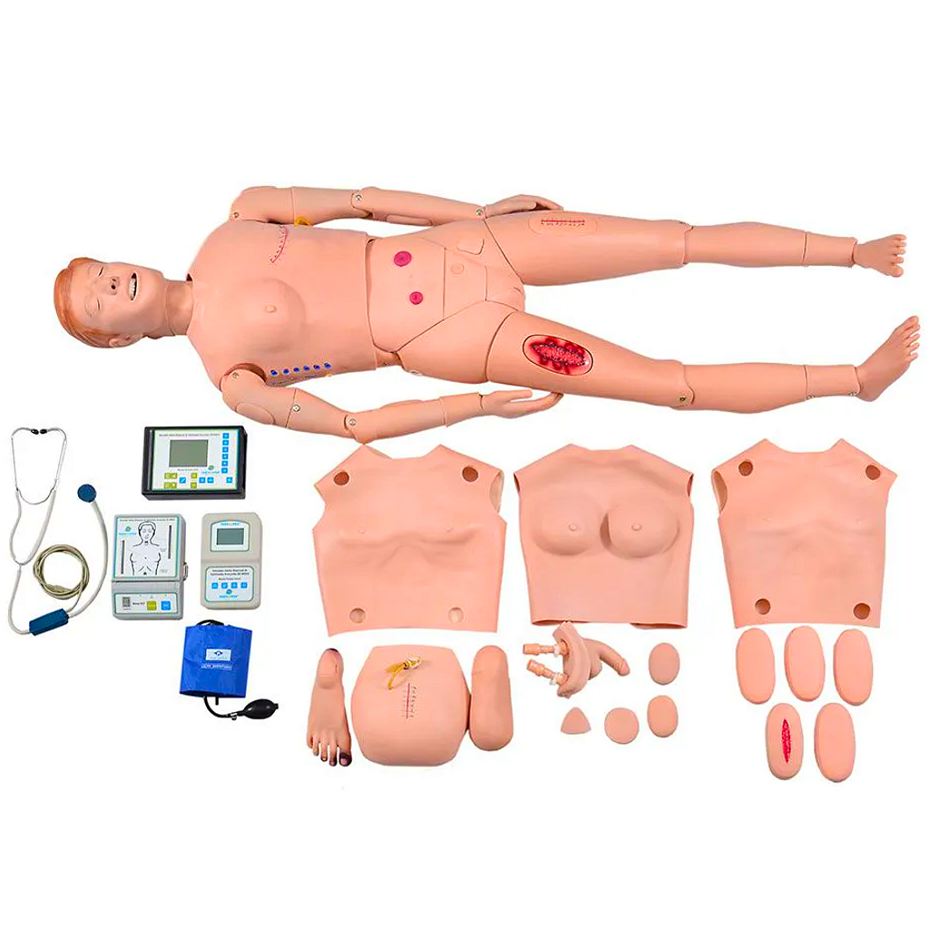 MANEQUIM BISSEXUAL ADULTO AVANÇADO -1,70 CM - SD4000/A -SDORF