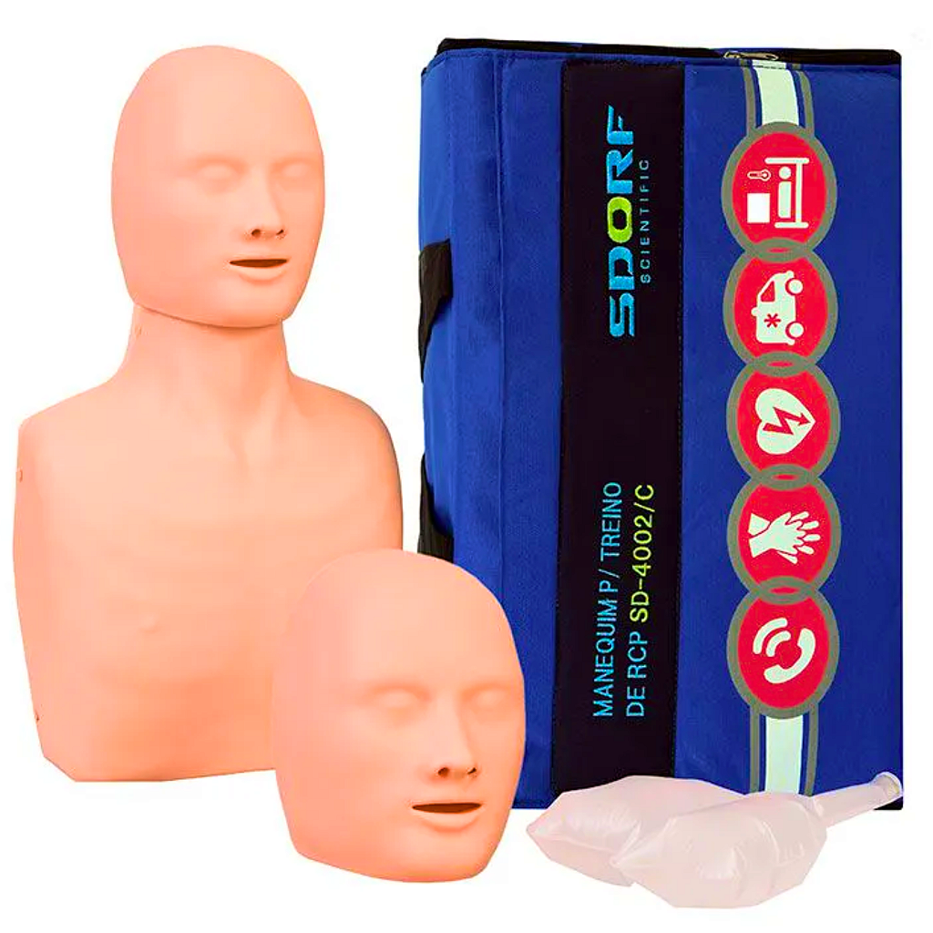 SIMULADOR DE RCP MECÂNICO ADULTO E INFANTIL - SD4002/C-SDORF