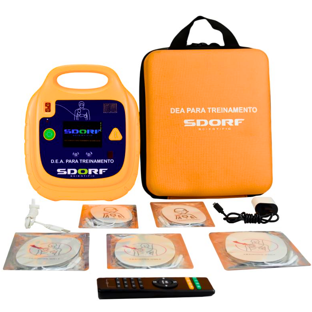 SIMULADOR DE DEA (DESFIBRILADOR EXTERNO AUTOMÁTICO) - SD8000 - SDORF