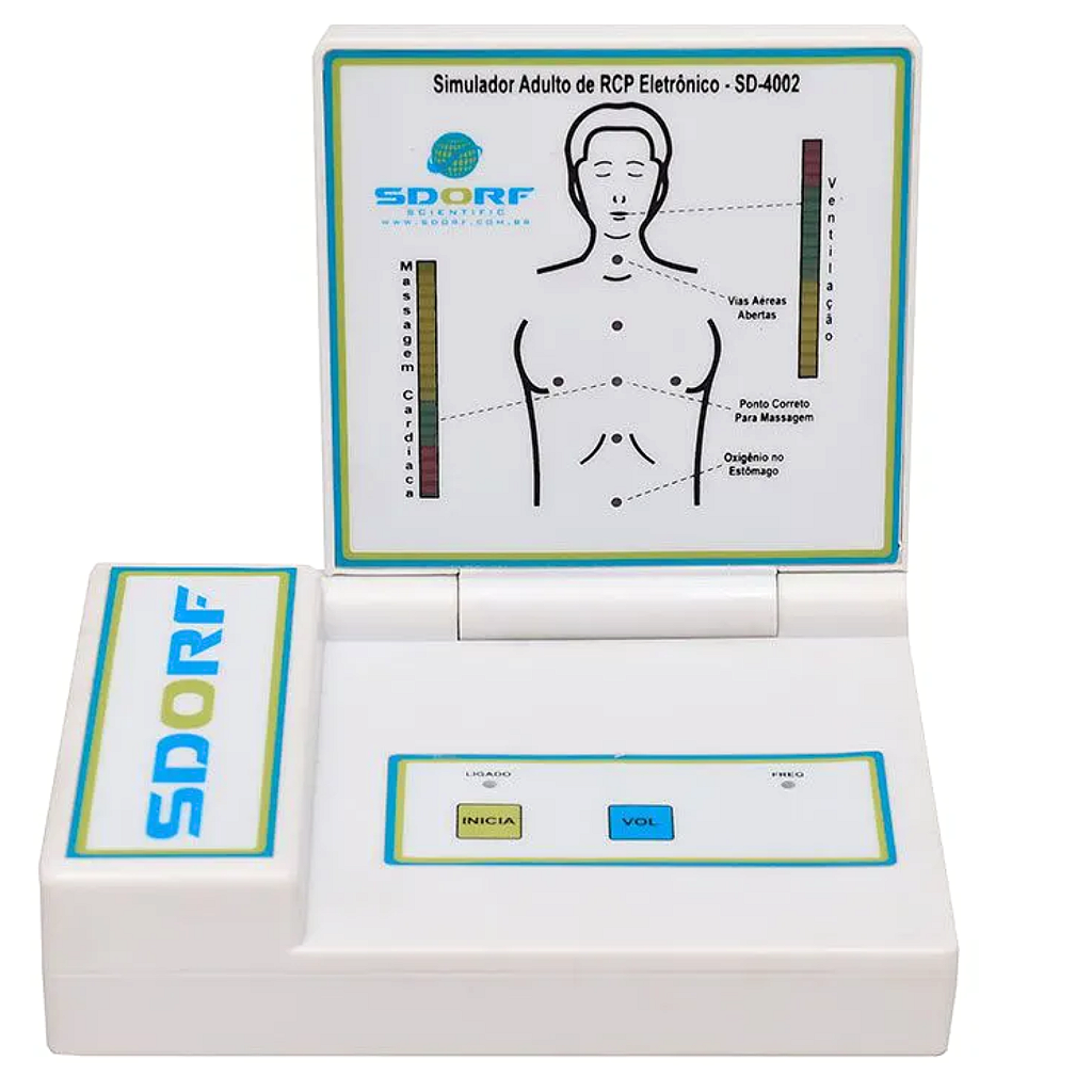 SIMULADOR DE RCP ELETRÔNICO CORPO INTEIRO - SD4002 - SDORF