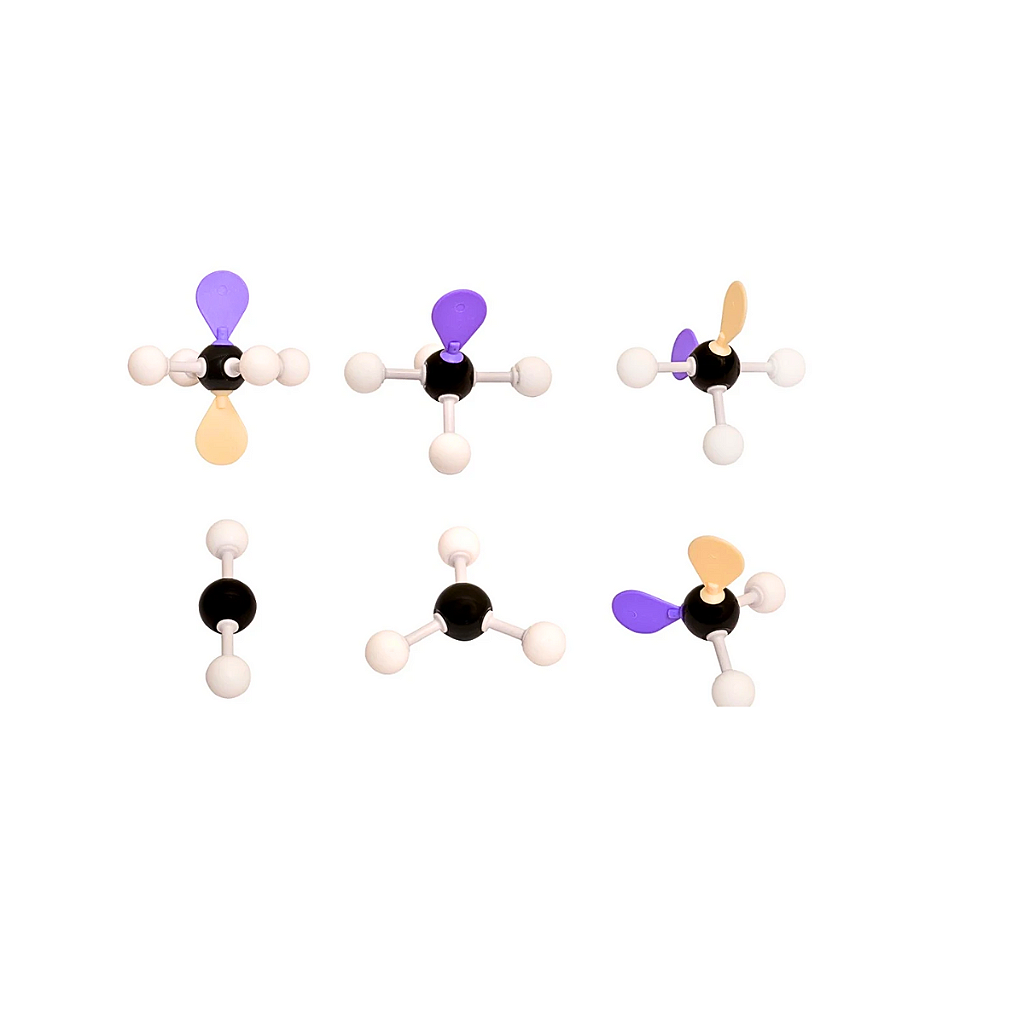 MODELO MOLECULAR E ORBITAL VSEPR P & PI C/ 173 PEÇAS -SD6100