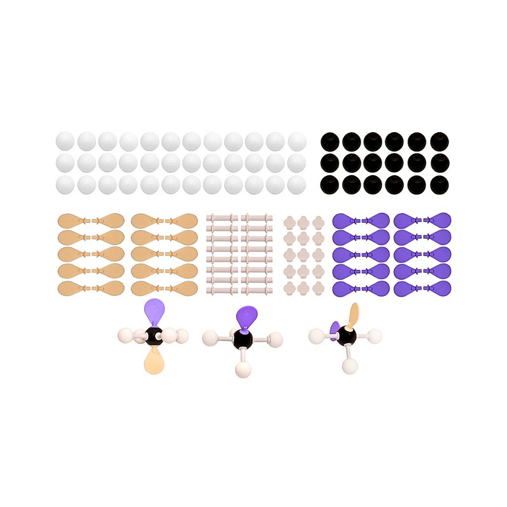 MODELO MOLECULAR E ORBITAL VSEPR P & PI C/ 173 PEÇAS -SD6100
