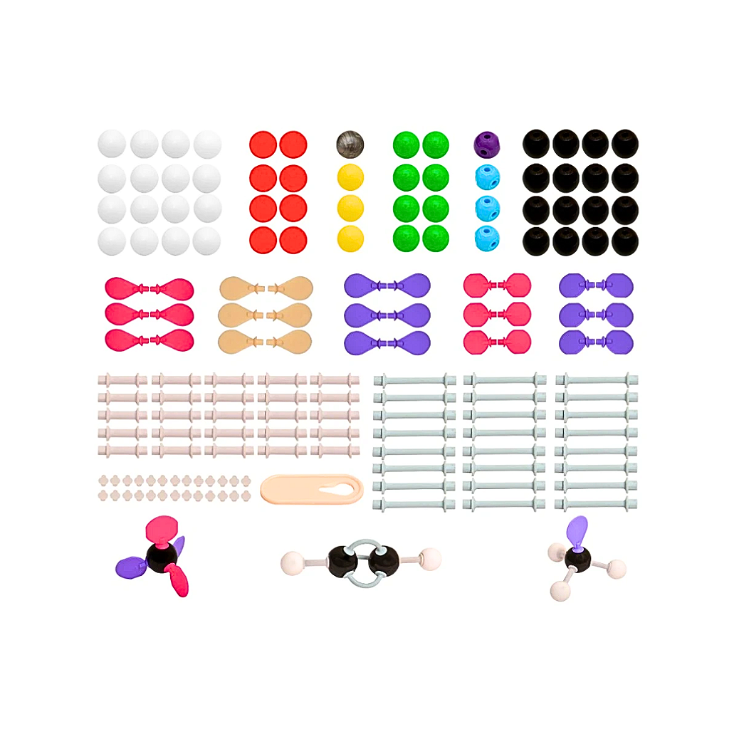 MODELO MOLECULAR ORBITAL, ORGÂNICA E INORGÂNICA C/ 178 PEÇAS - SD6300 - SDORF