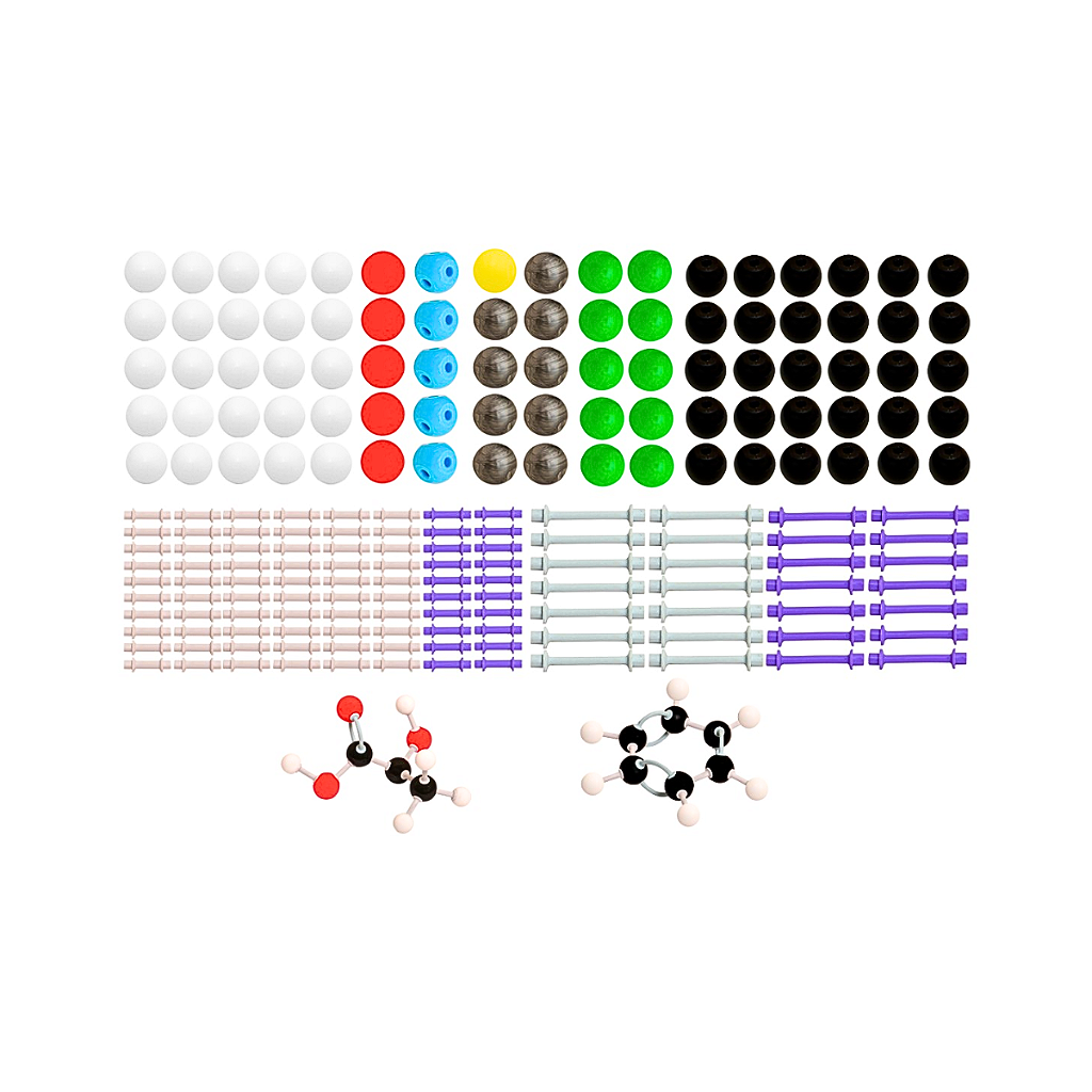MODELO MOLECULAR ORGÂNICA E INORGÂNICA C/ 426 PEÇAS - SD6400
