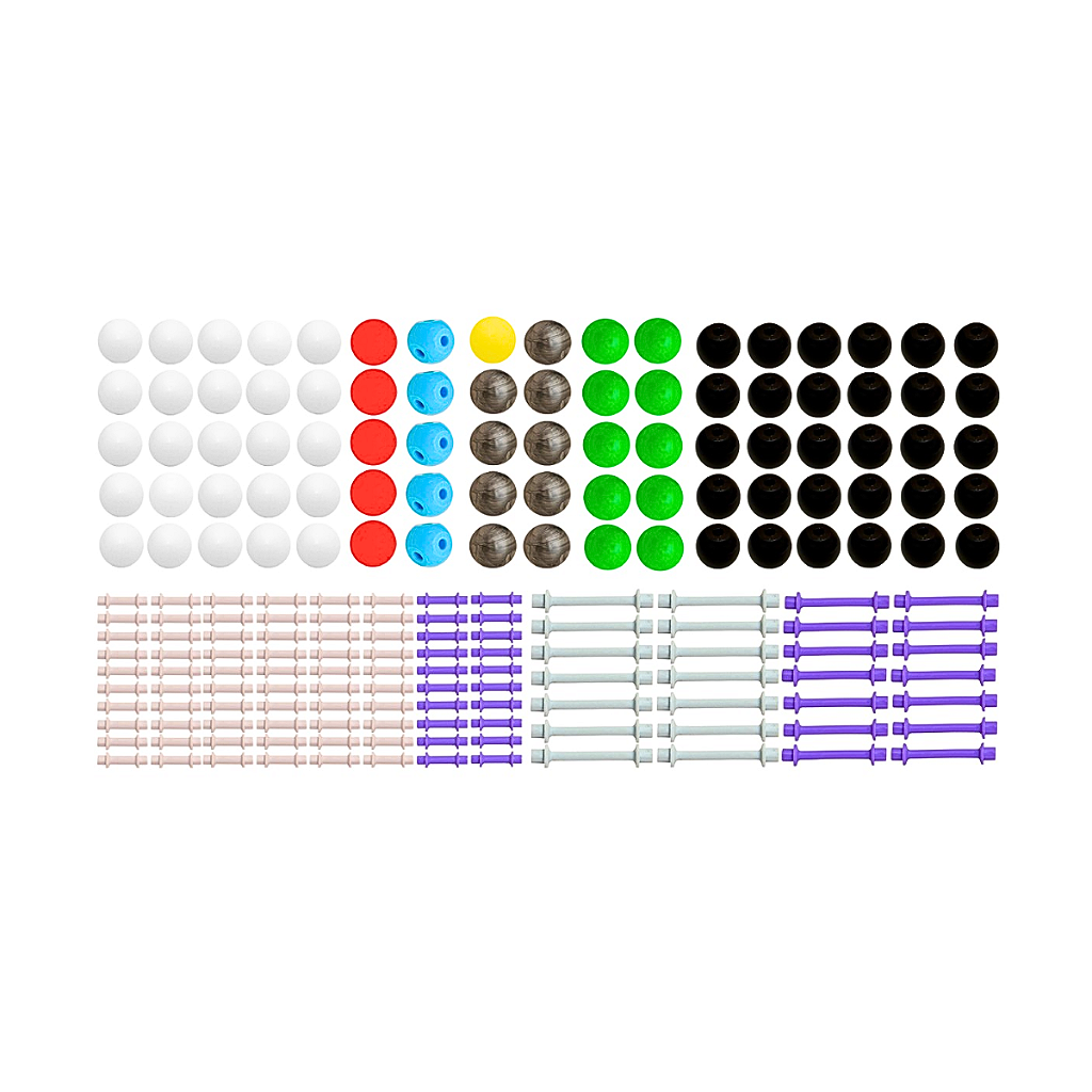 MODELO MOLECULAR ORGÂNICA E INORGÂNICA C/ 426 PEÇAS - SD6400
