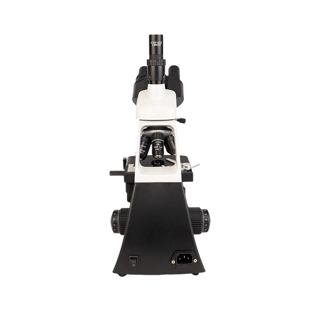 MICROSCÓPIO BIOLÓGICO TRINOCULAR C/ AUMENTO DE 40X A 2.000X