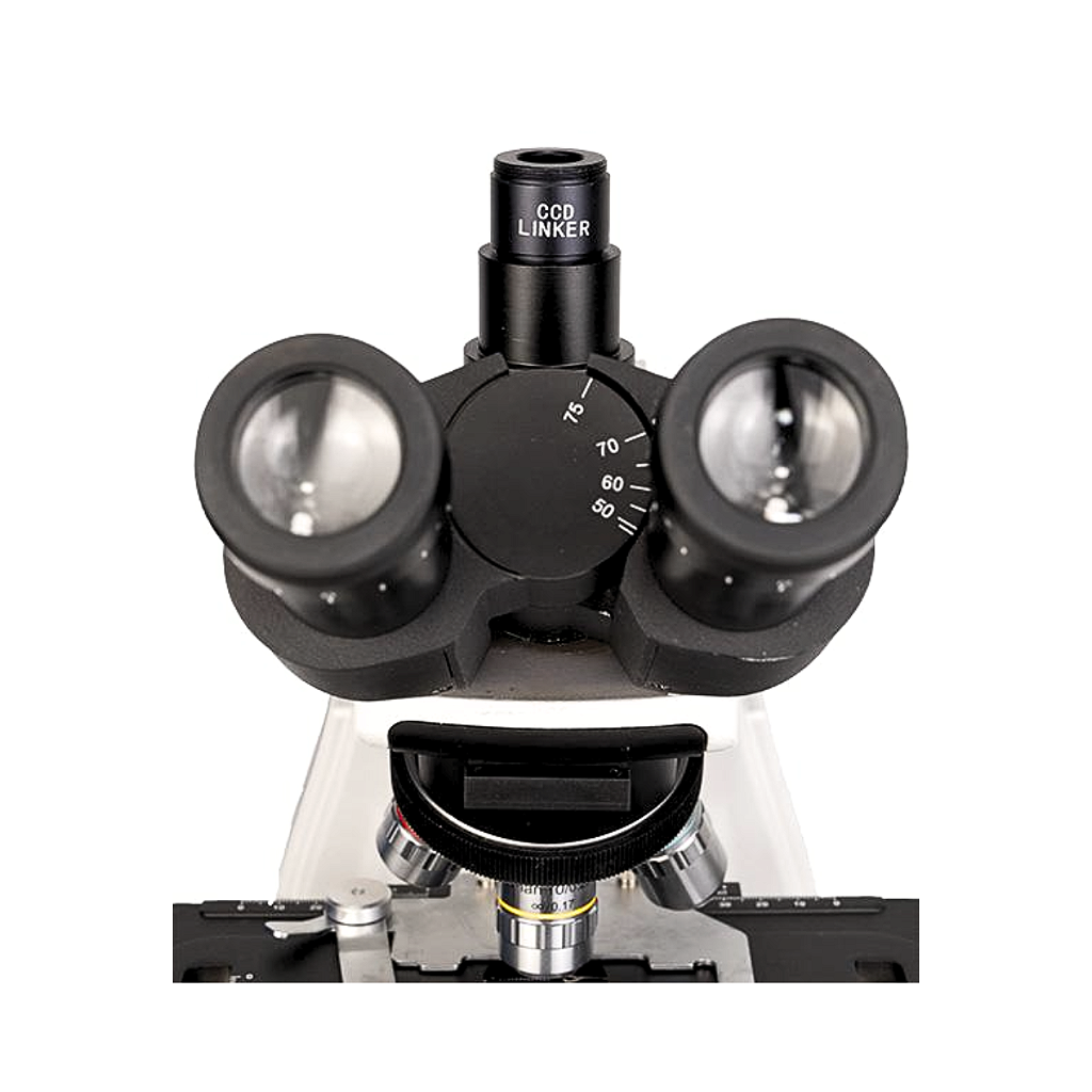 MICROSCOPIO BIOLOG TRINOCULAR OPTICA PLANA INF AUMEN 40-1600X