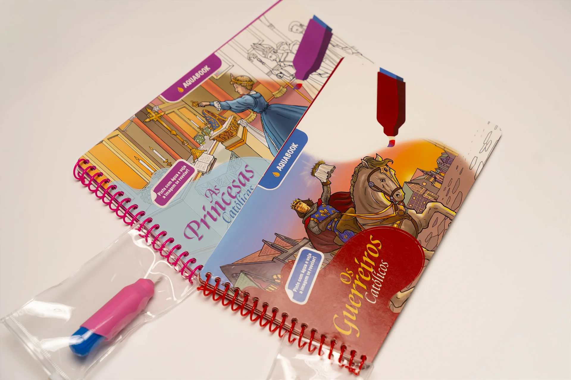 Capa dos Aquabooks