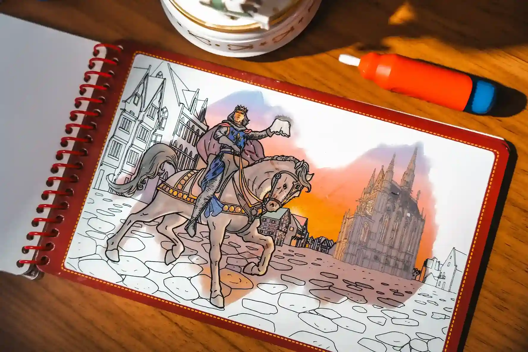 Desenho Guerreiros Católicos