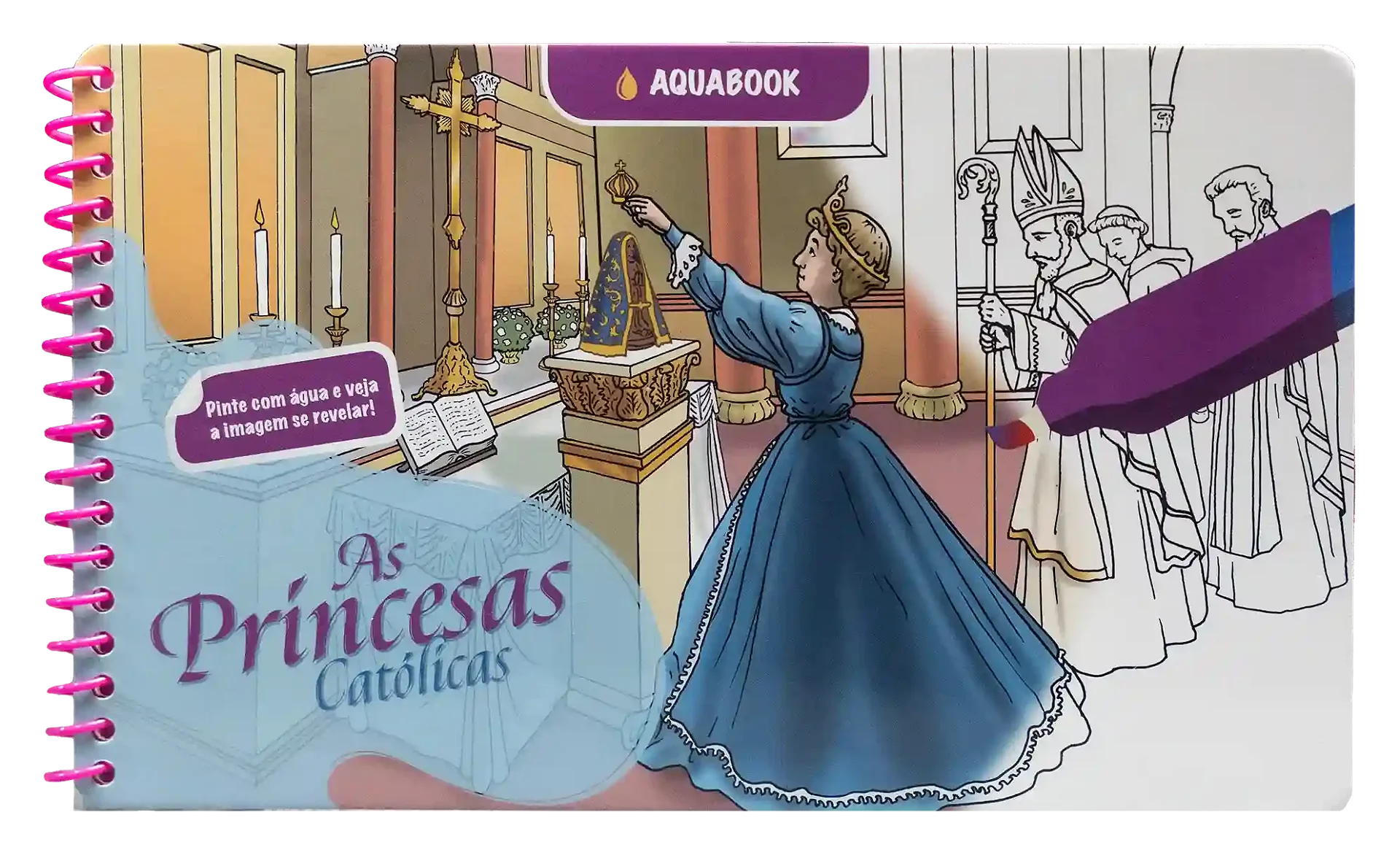 Capa Aquabook As Princesas Católicas