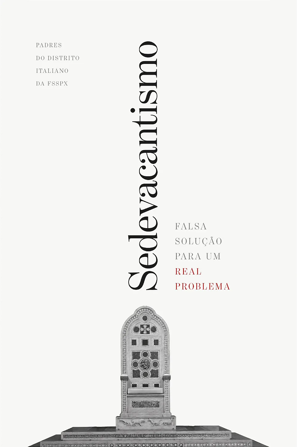Capa do livro Sedevacantismo: Falsa Solução
