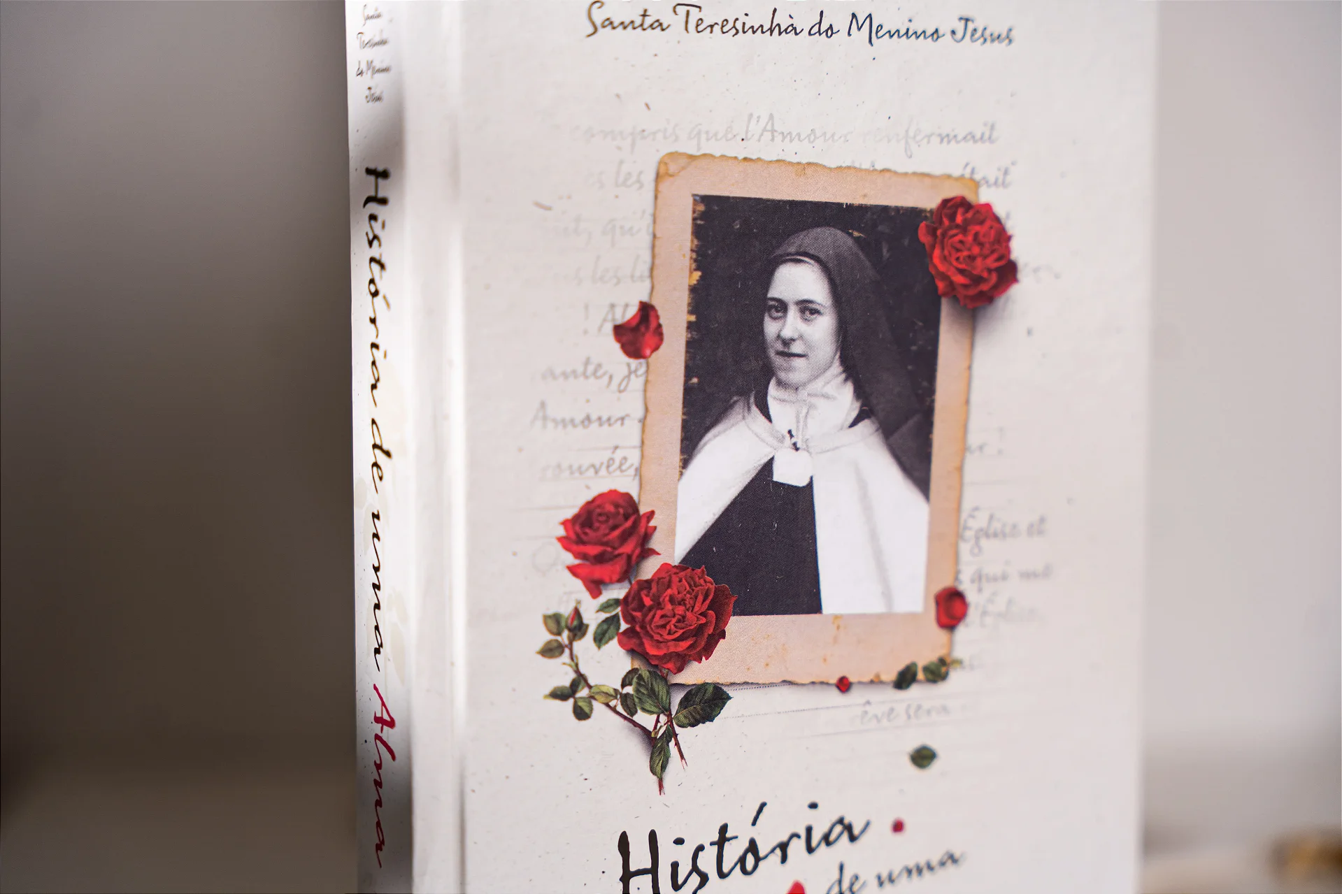 Banner principal do livro História de uma Alma