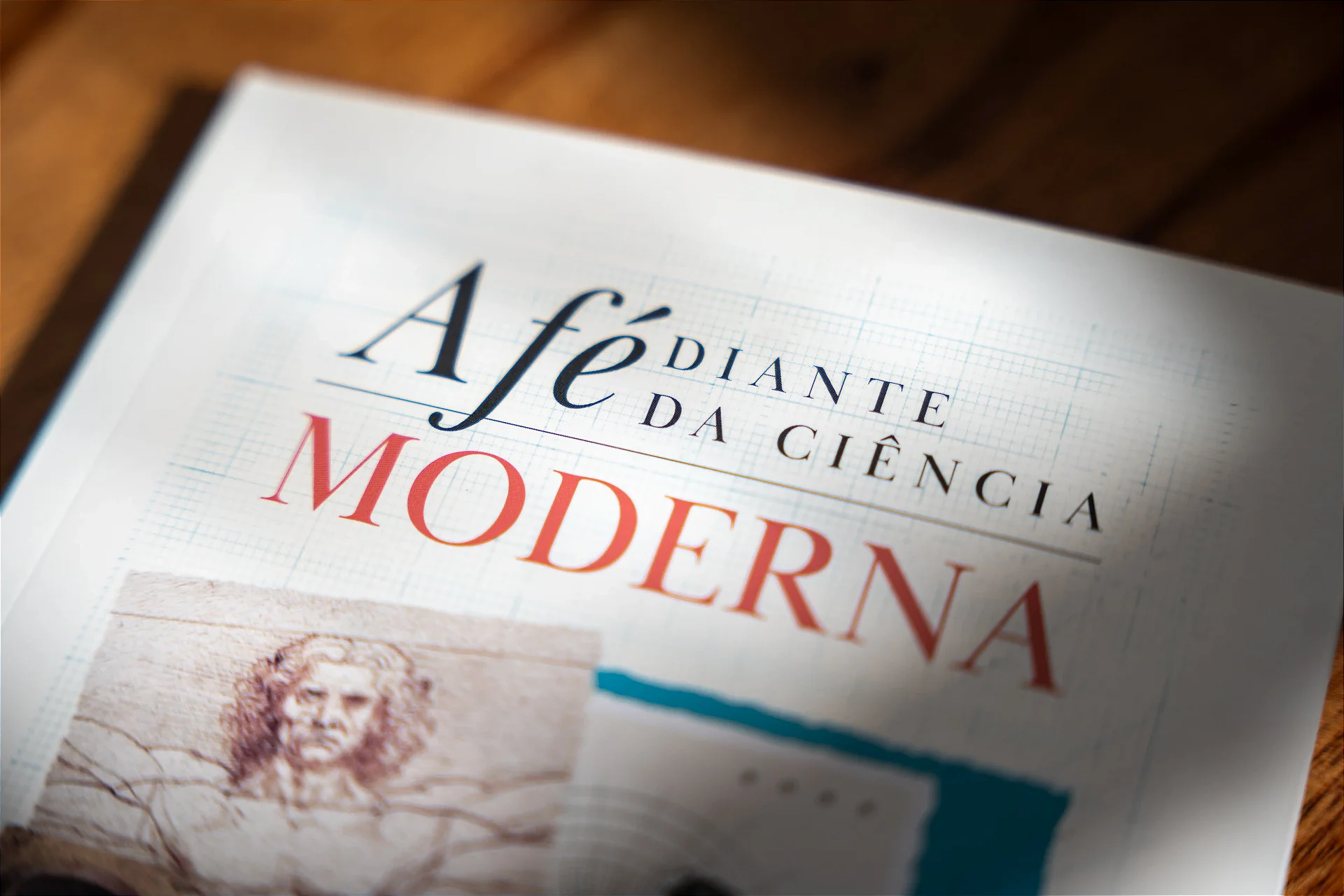 Detalhe do livro A Fé Diante da Ciência Moderna