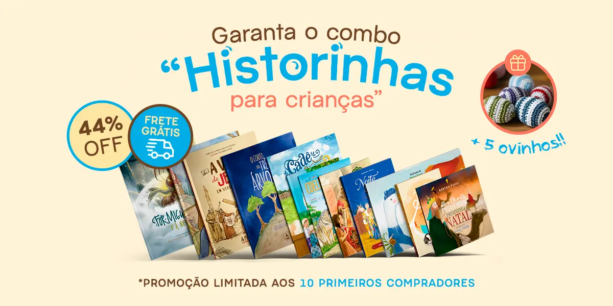 Combo Historinhas - Banner Principal