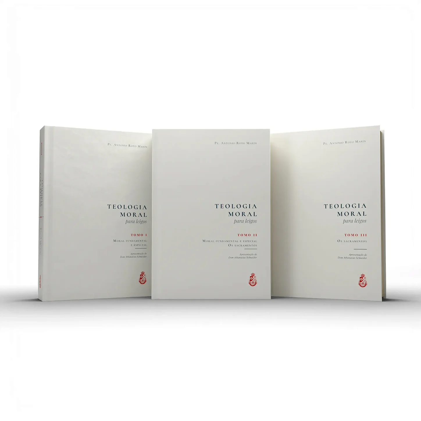 Três volumes da Teologia Moral para Leigos