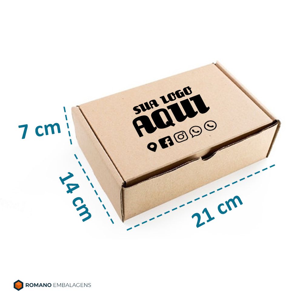 Caixa de Papelao Correio Personalizada - Soluções de Embalagens  Personalizadas Para Envio nos Correios