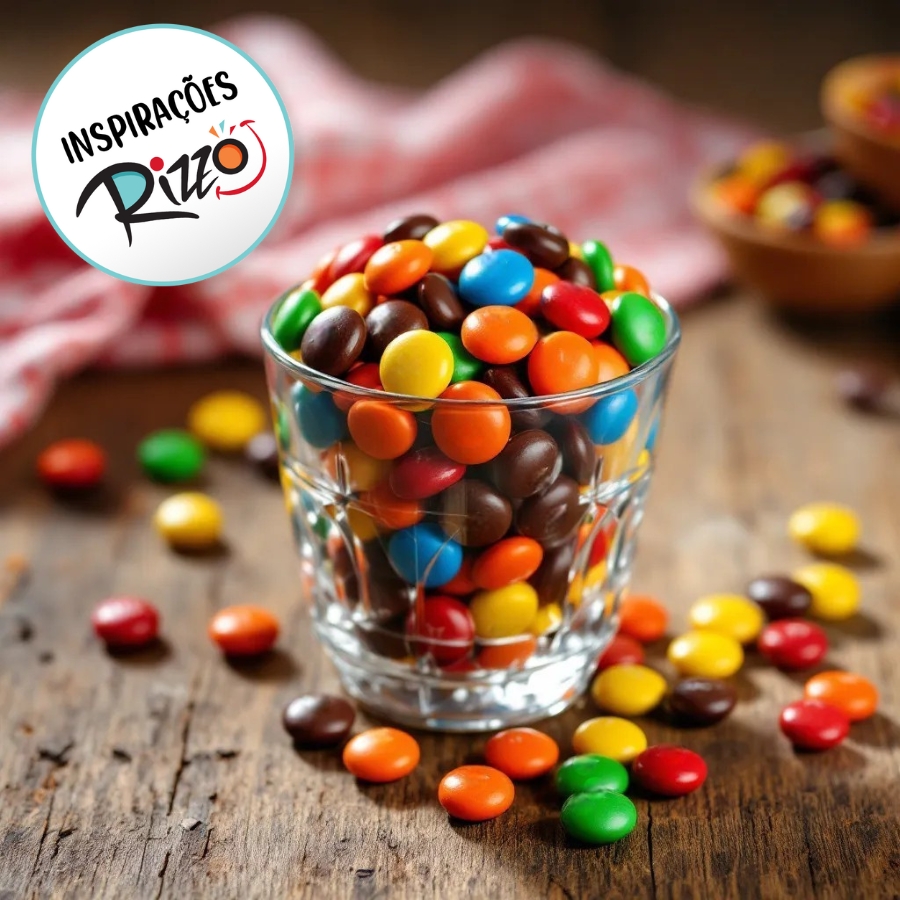 Pastilhas Confeitadas Sabor Chocolate ao Leite Chokiss - 120g - 1