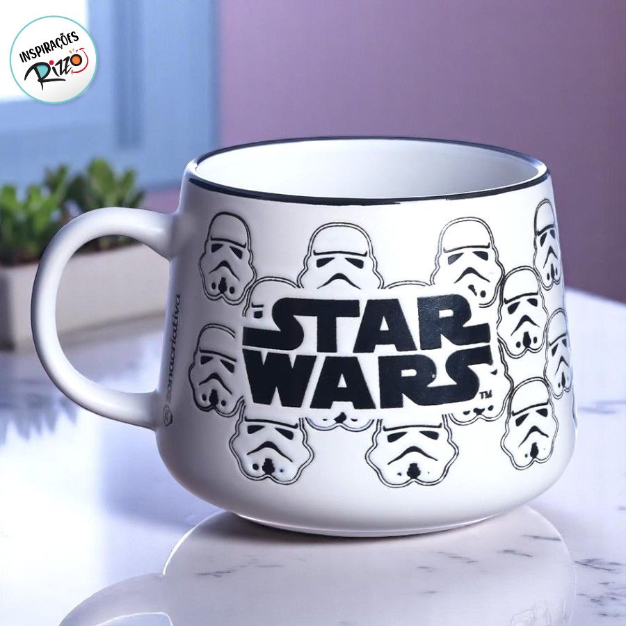 Caneca de Cerâmica - Stormtroopers - Star Wars - 500ml - 1 unidade