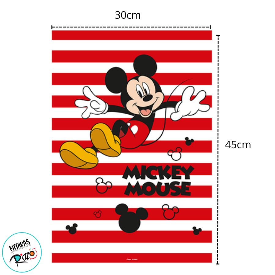 Cartaz Decorativo - Mickey Mouse - 4 unidades - Disney Original