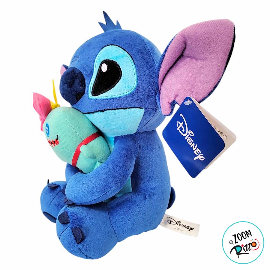 Pelúcia Stitch e Xepa - 30cm - 1 unidade - Disney Original - Rizzo