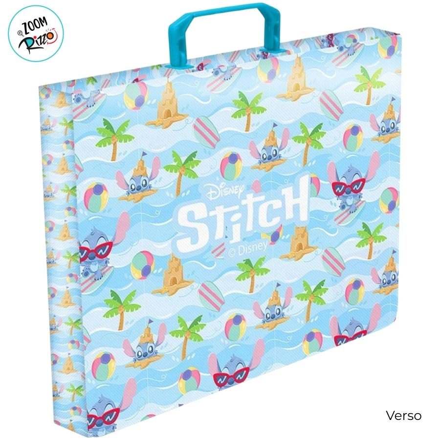 Pasta Maleta - Stitch Aloha - 36x26x4cm - Disney Original - 1