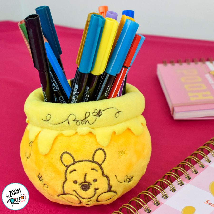 Porta Objetos Fluffy - Pooh - 11x11cm - Disney Original - 1