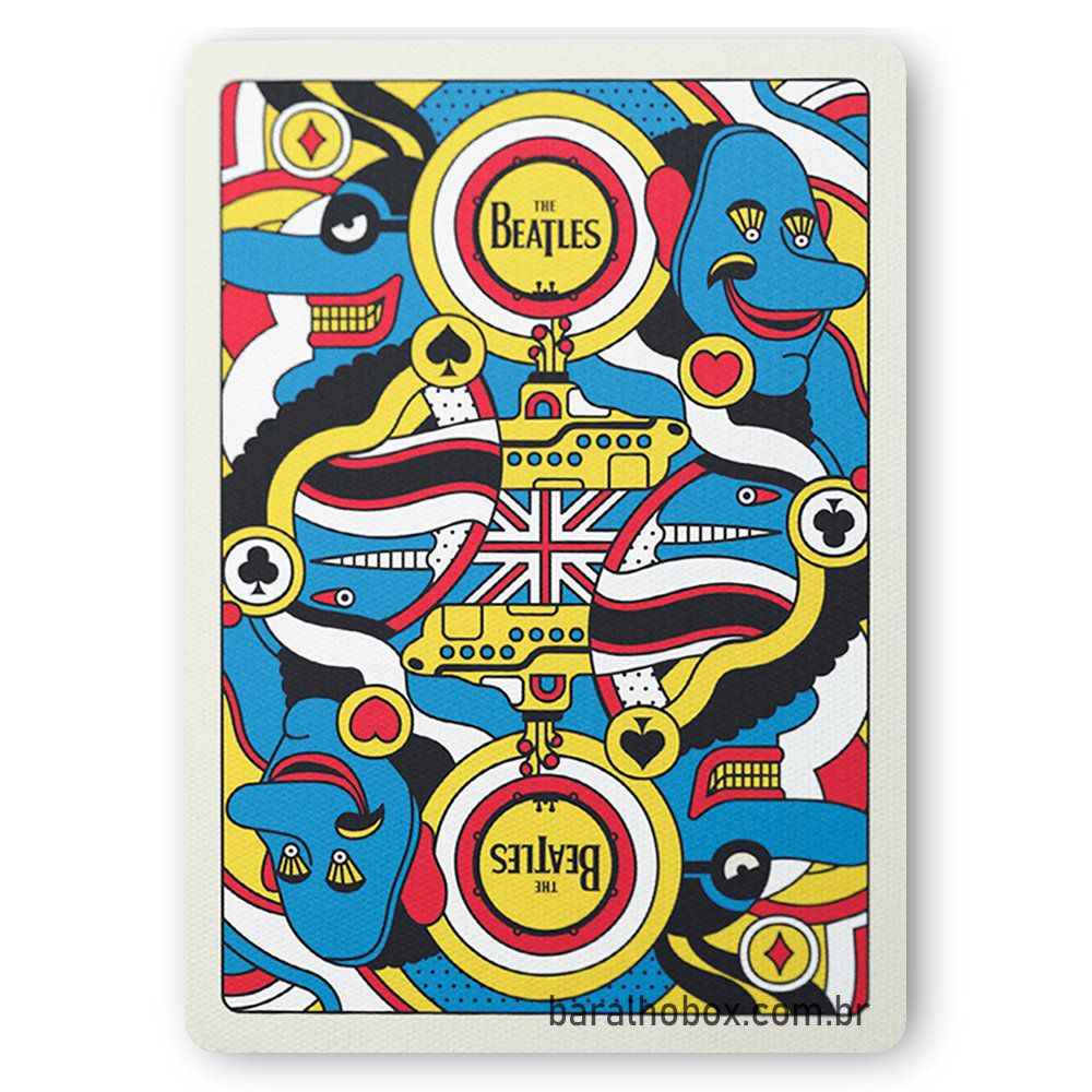 Baralho The Beatles Yellow Submarine - Baralho Box - Baralho Box