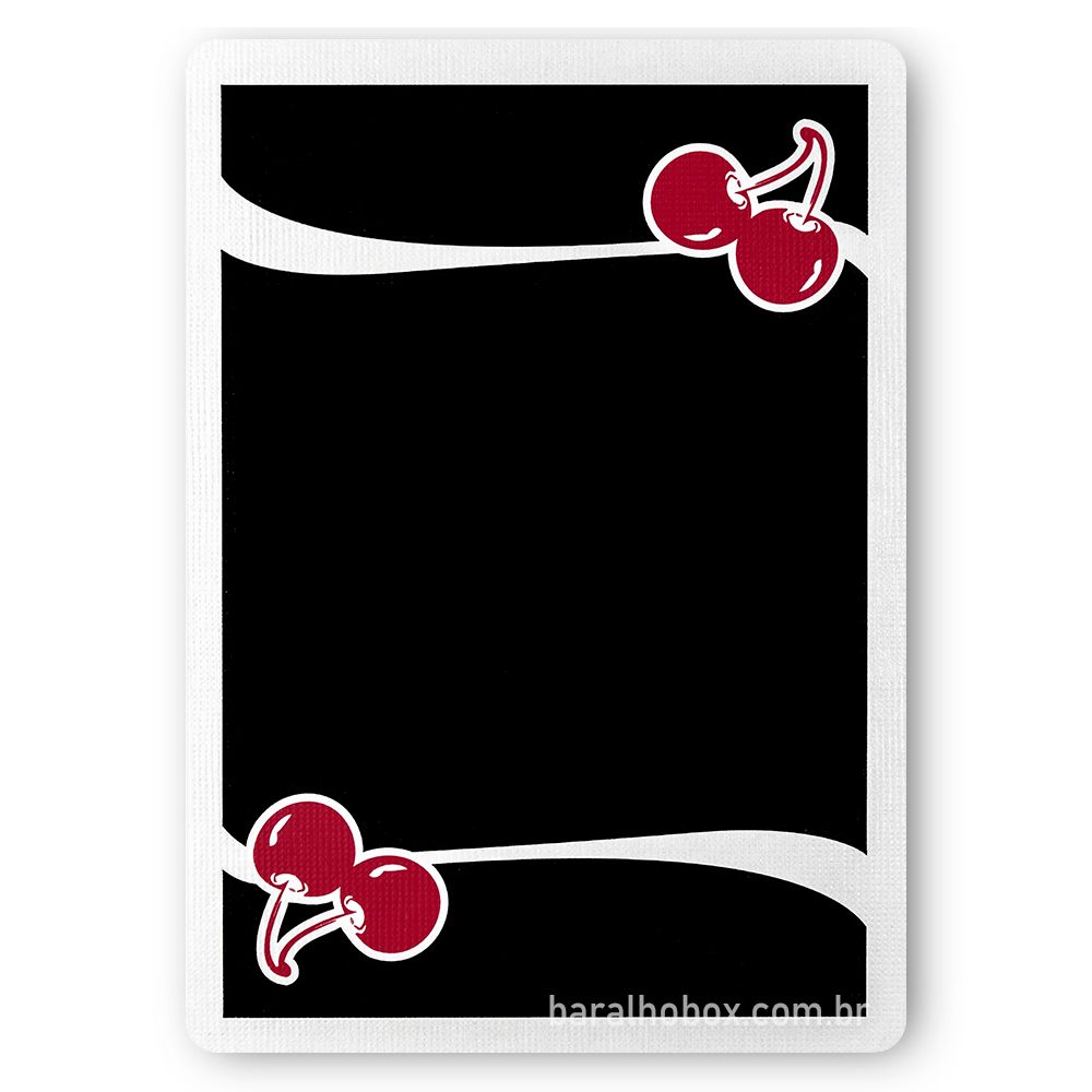 Baralho Cherry Casino True Black - Baralho Box - Sua loja online