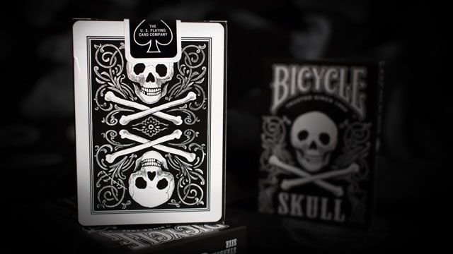 Baralho Bicycle Skull Deck Baralho Box Sua loja online de Baralhos