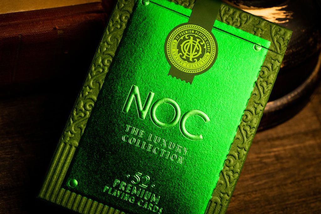 Baralho NOC Luxury Verde - Baralho Box - Sua loja online de Baralhos