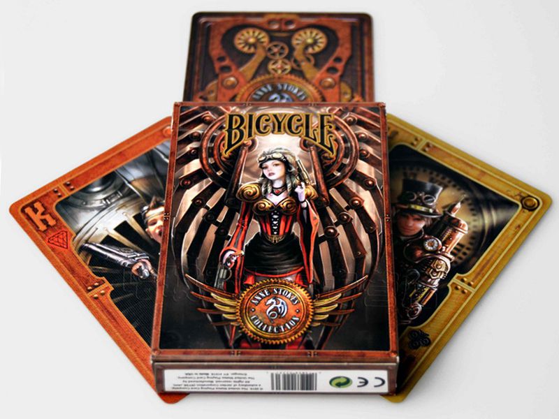 Bicycle Anne Stokes　STEAMPUNK　アンストークス３作目 Baralho Bicycle Anne Stokes Steampunk - Baralho Box - Sua loja