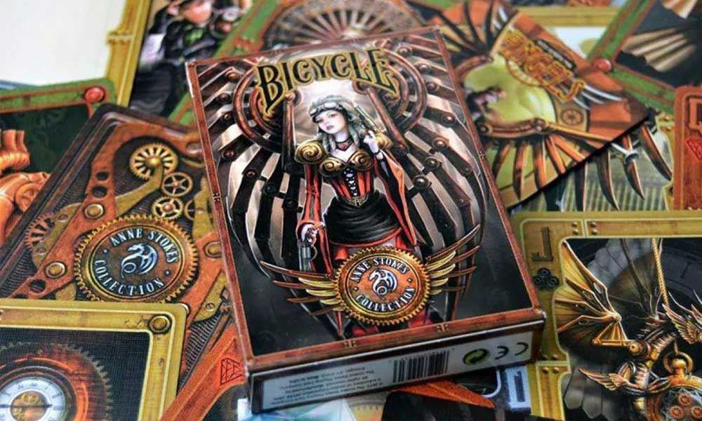 Bicycle Anne Stokes　STEAMPUNK　アンストークス３作目 Baralho Bicycle Anne Stokes Steampunk - Baralho Box - Sua loja