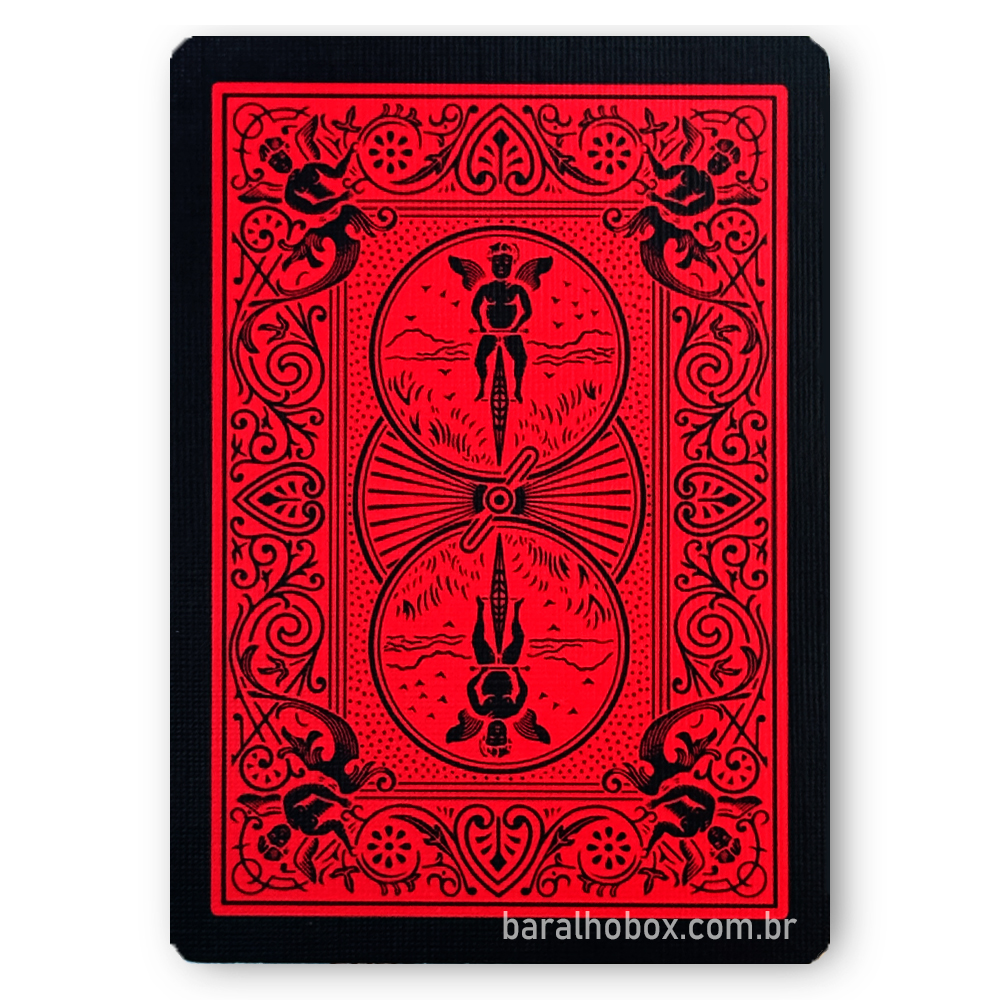Baralho Bicycle Reverse Vermelho - Baralho Box - Sua loja online