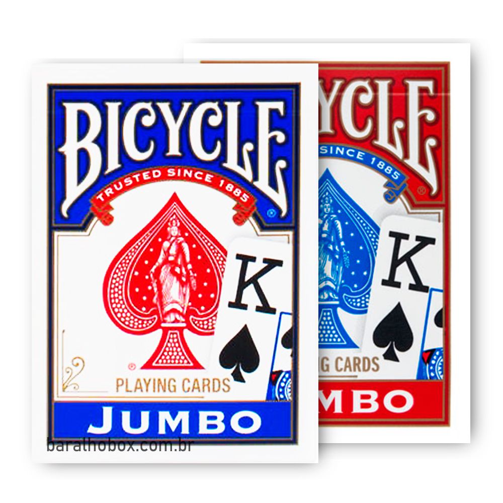 Baralho Bicycle Jumbo - Baralho Box - Sua loja online de Baralhos