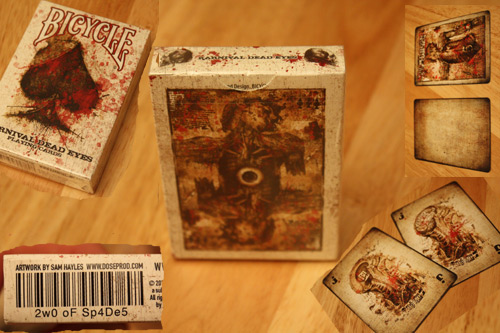 Baralho Bicycle Karnival Dead Eyes - Baralho Box - Sua loja online
