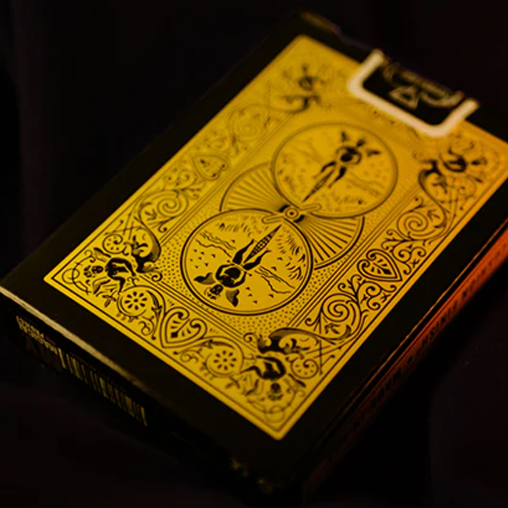 Baralho Bicycle Reverse Amarelo - Baralho Box - Sua loja online de