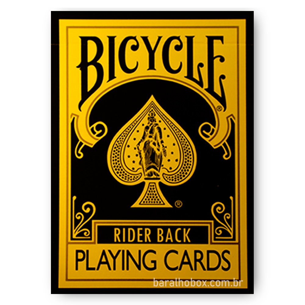 Baralho Bicycle Reverse Amarelo - Baralho Box - Sua loja online de