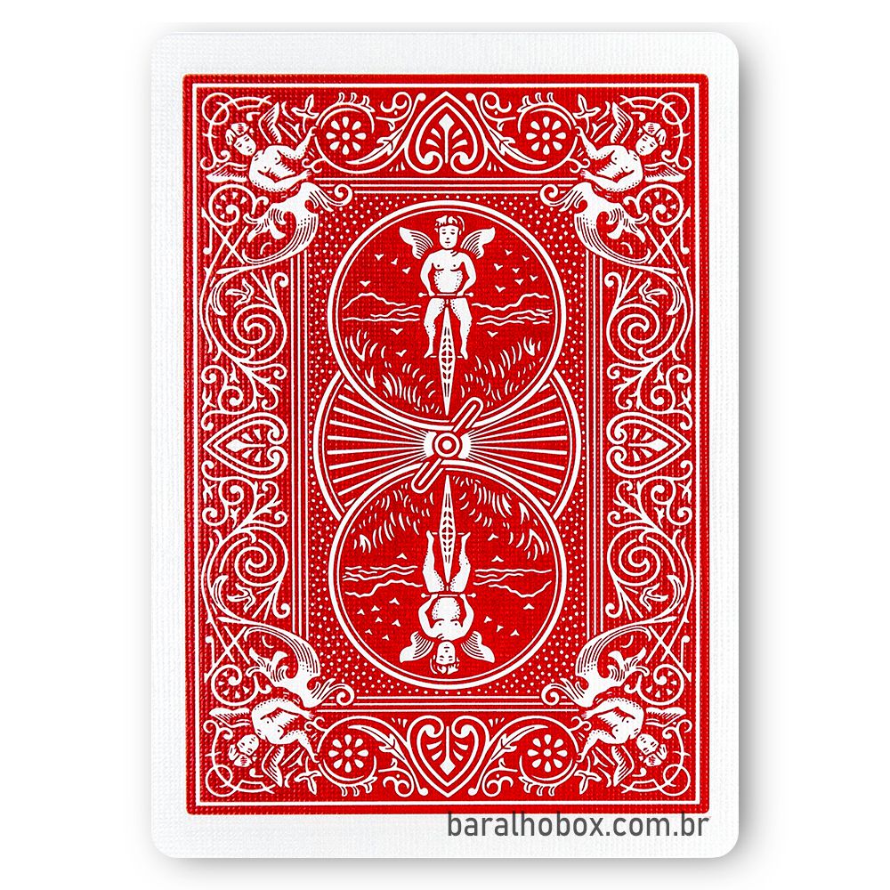Baralho Bicycle Rider Back Vermelho - Baralho Box - Sua loja