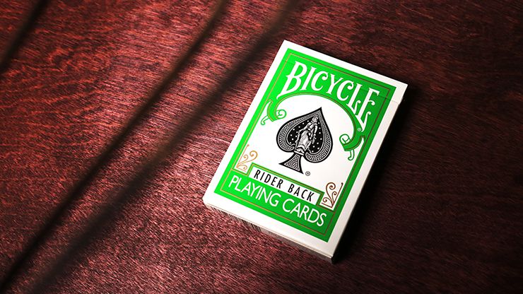 Baralho Bicycle Rider Back Verde - Baralho Box - Sua loja online