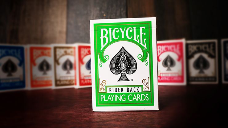 Baralho Bicycle Rider Back Verde - Baralho Box - Sua loja online