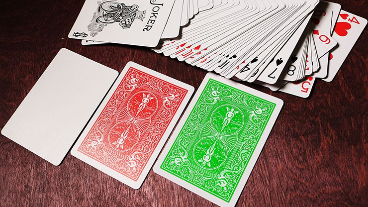 Baralho Bicycle Rider Back Verde - Baralho Box - Sua loja online