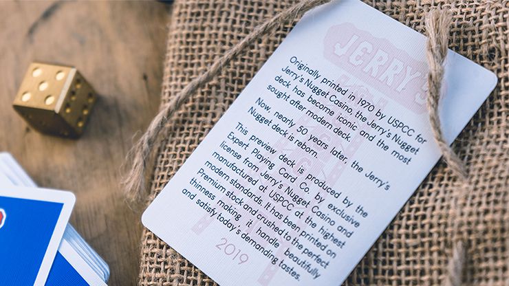 Baralho Jerry's Nugget Vermelho - Baralho Box - Sua loja online de